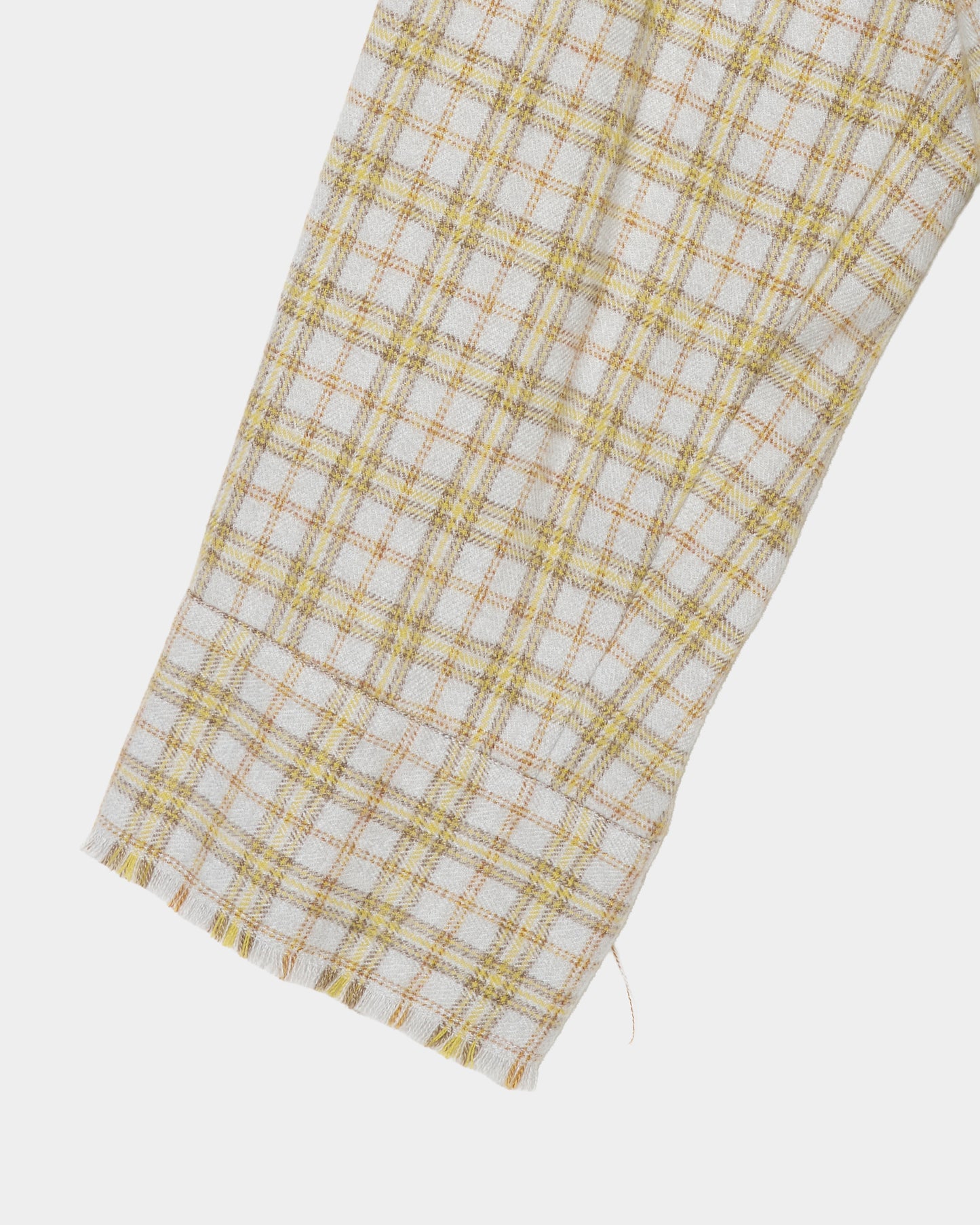 Lace - hem check shirt 【Delivery in August 2026】