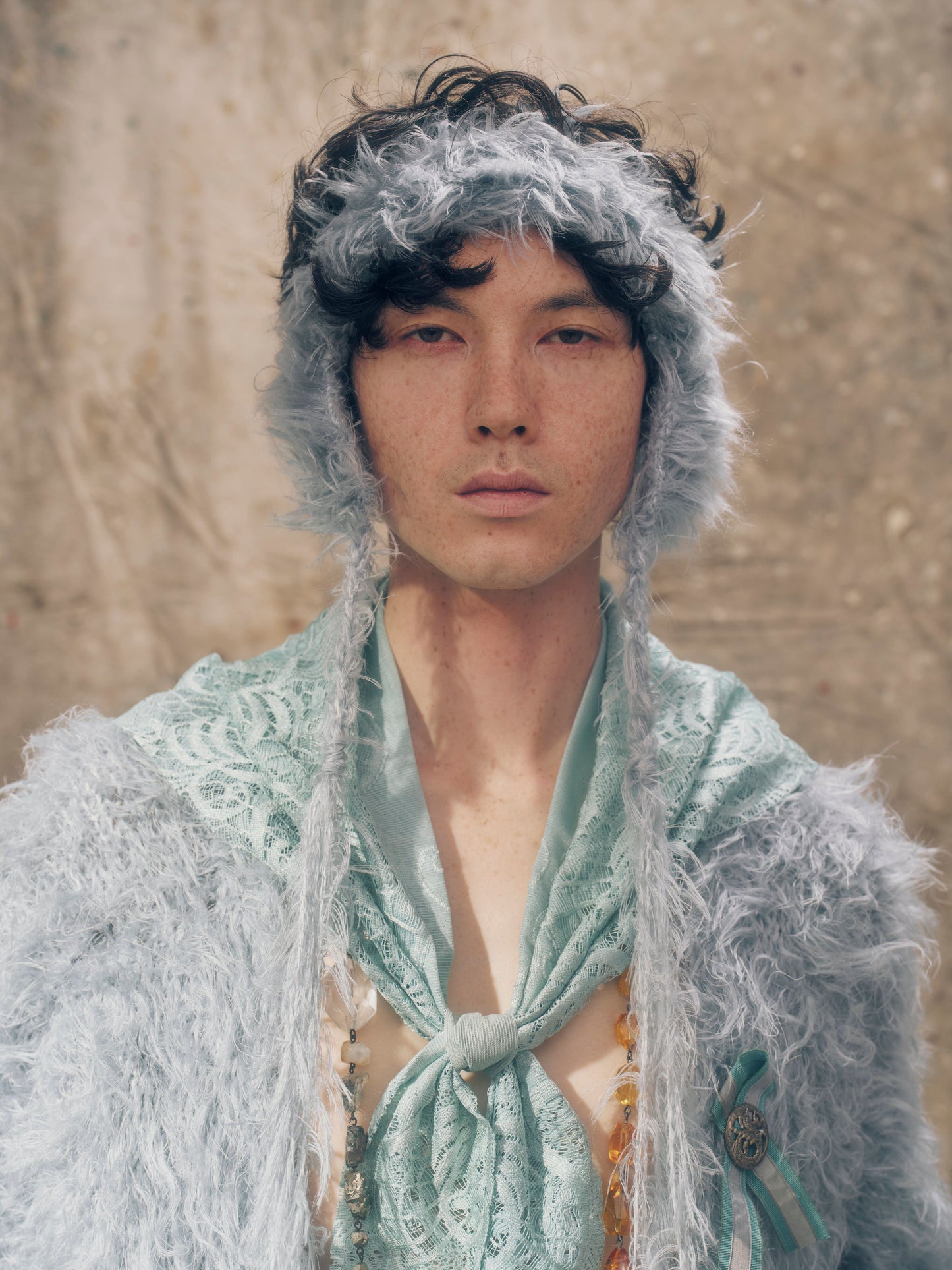 Shaggy Mohair hairband【Delivery in August 2026】