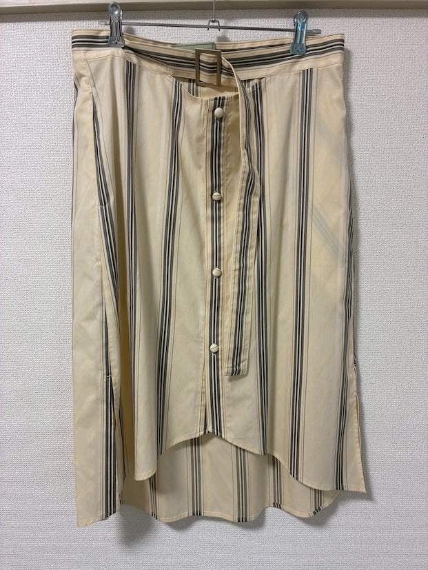 Waist-Wrap Shirt Apron Yellow【Delivery in March 2027】