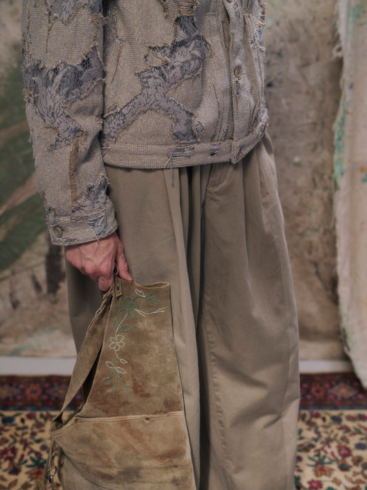 Two-in-One Chino Pants Beige【Delivery in February 2027】