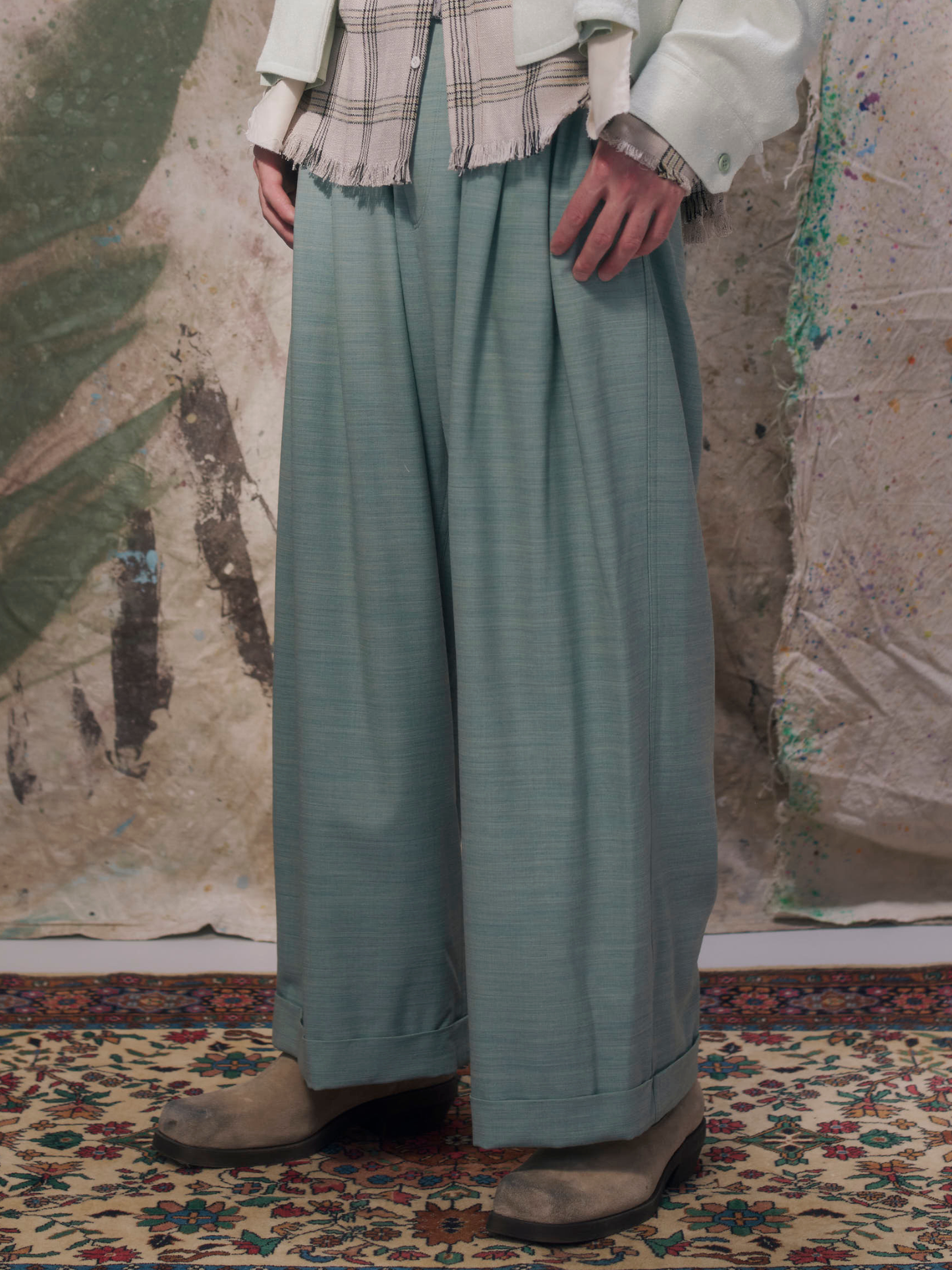 Baggy Pants — Exclusive Fabric【Delivery in March 2027】