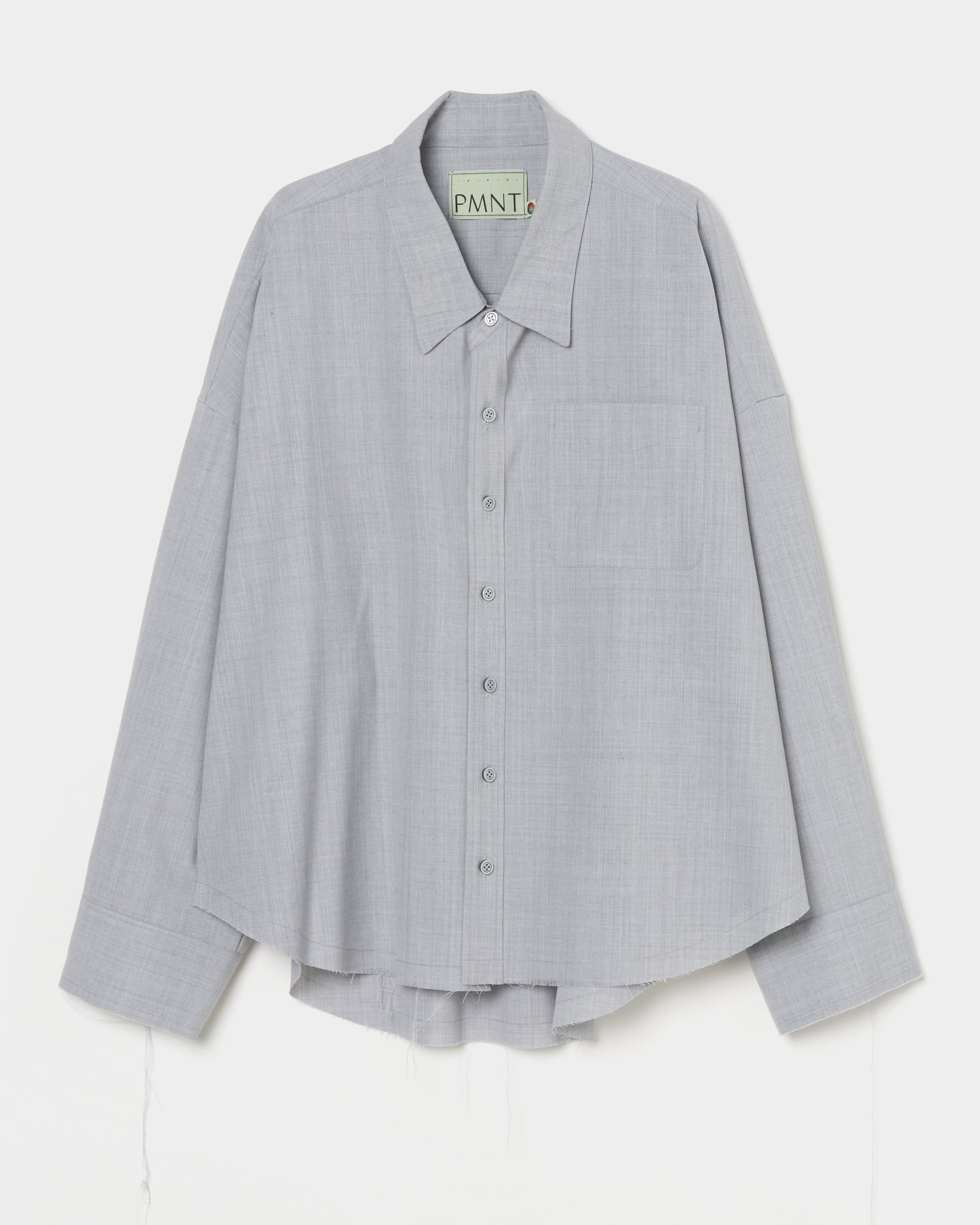 Embroidery Shirts gray 【Delivery in August 2026】