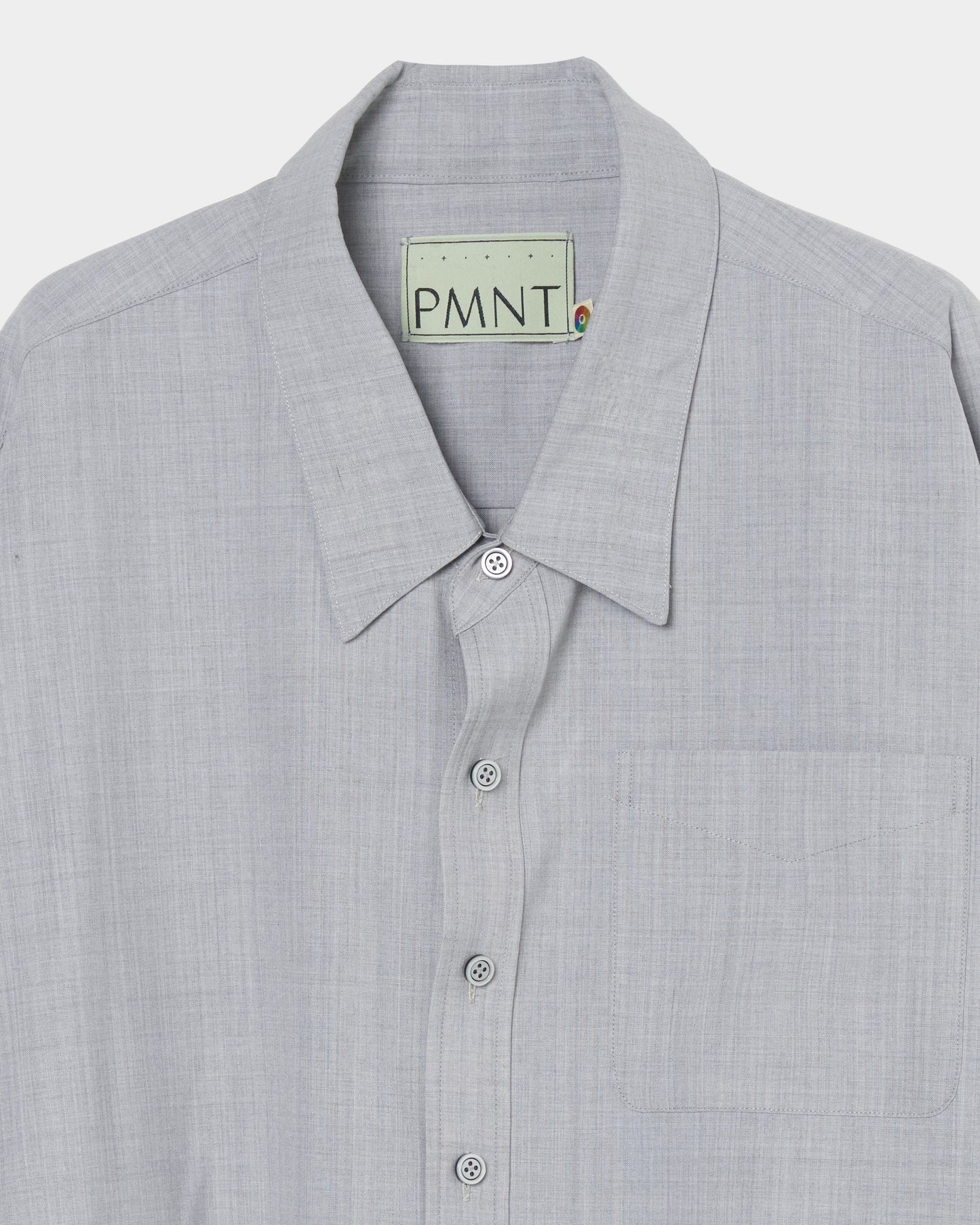 Embroidery Shirts gray 【Delivery in August 2026】