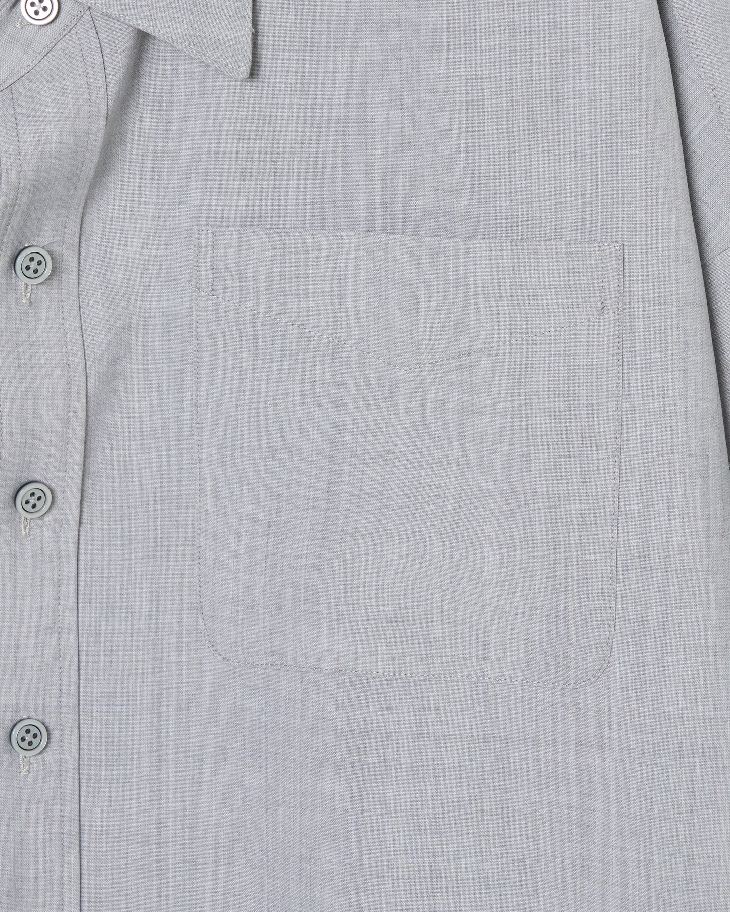 Embroidery Shirts gray 【Delivery in August 2026】
