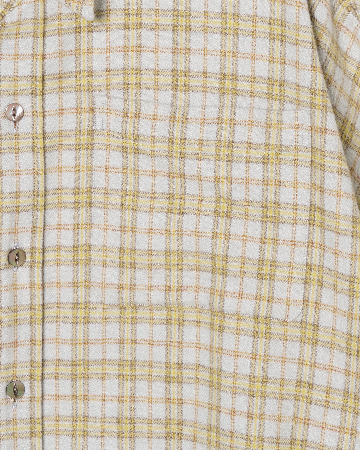 Lace - hem check shirt 【Delivery in August 2026】