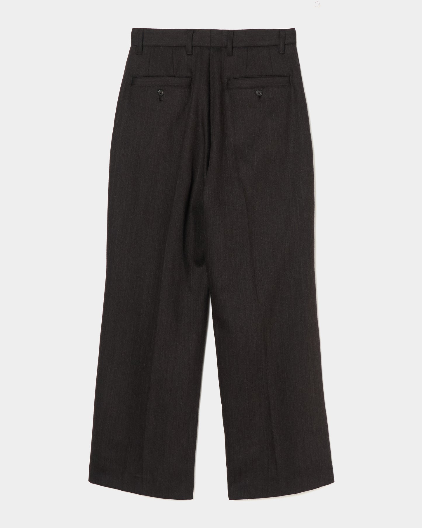 Double-pleated trousers brown【Delivery in August 2026】