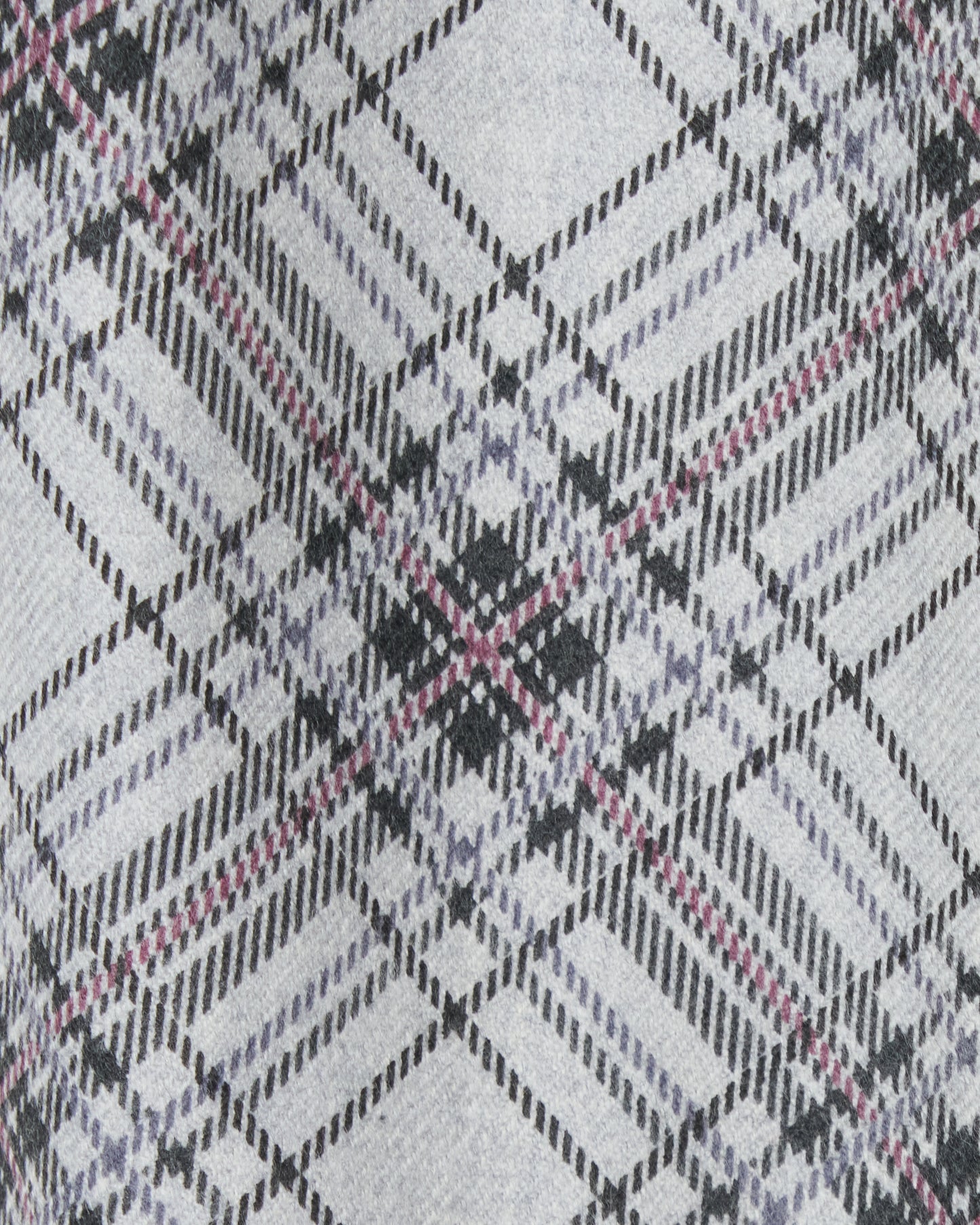 Double-pleated trousers check【Delivery in August 2026】