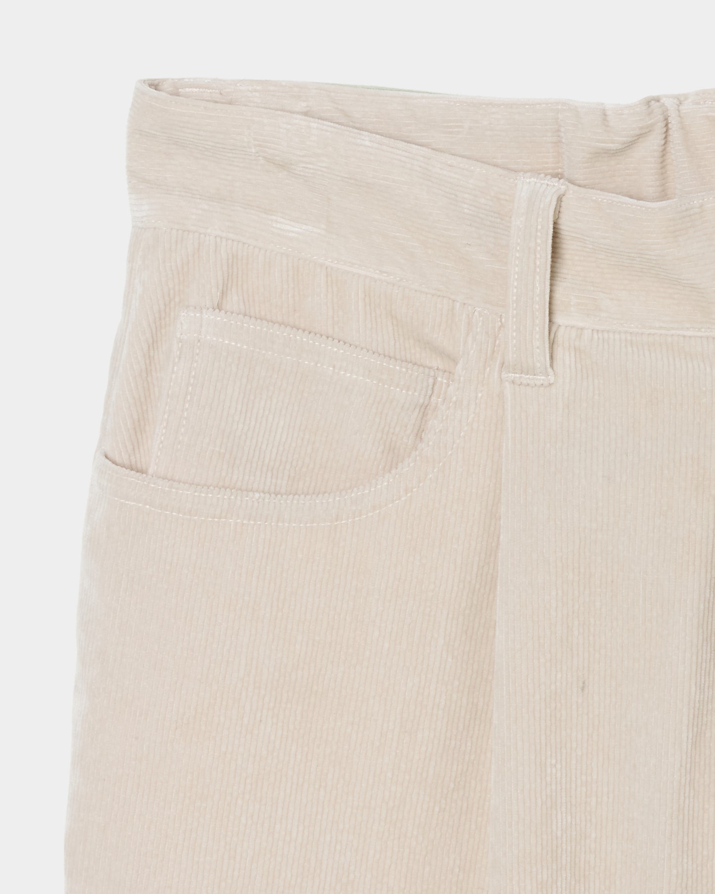 Corduroy flares cream【Delivery in August 2026】