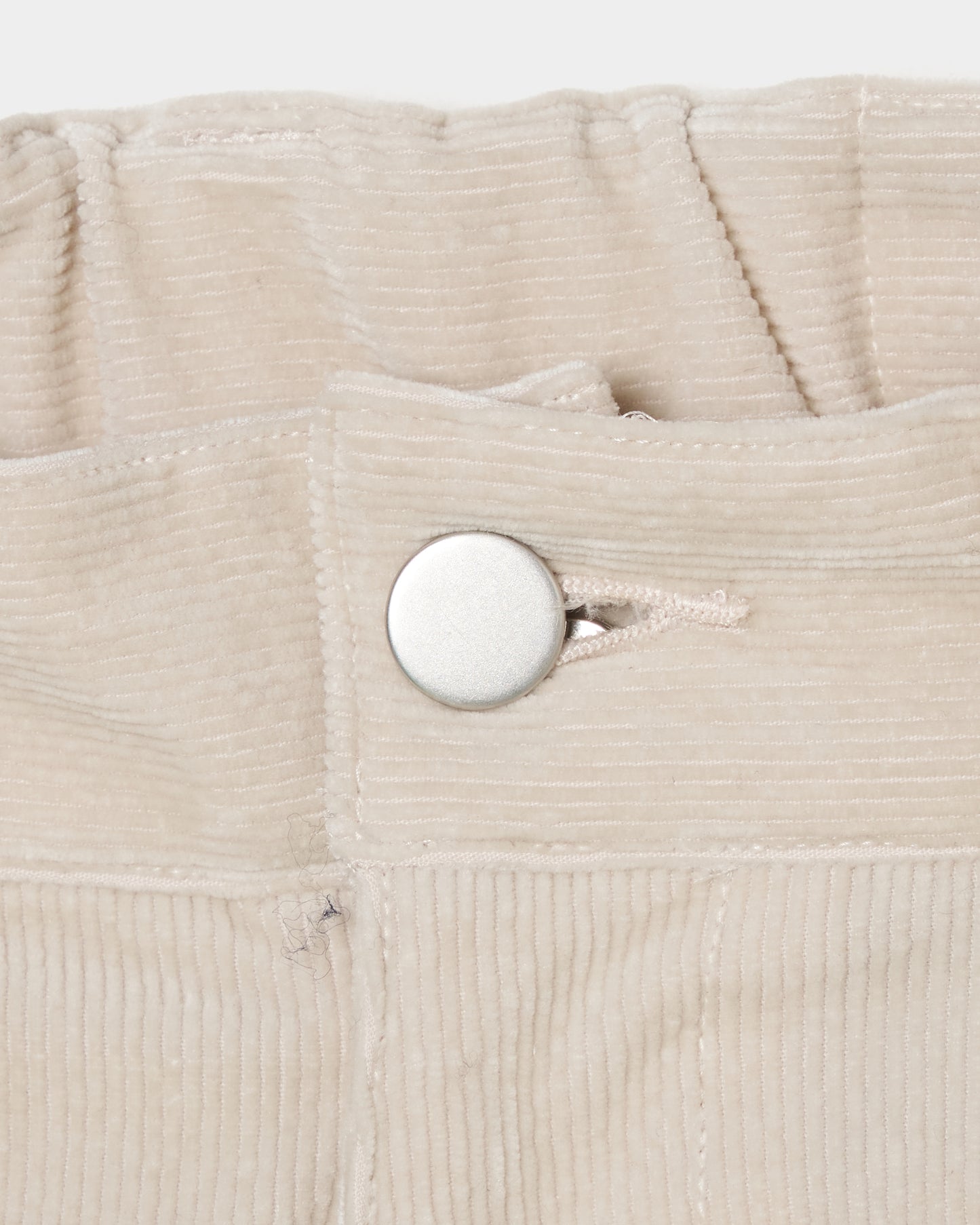 Corduroy flares cream【Delivery in August 2026】