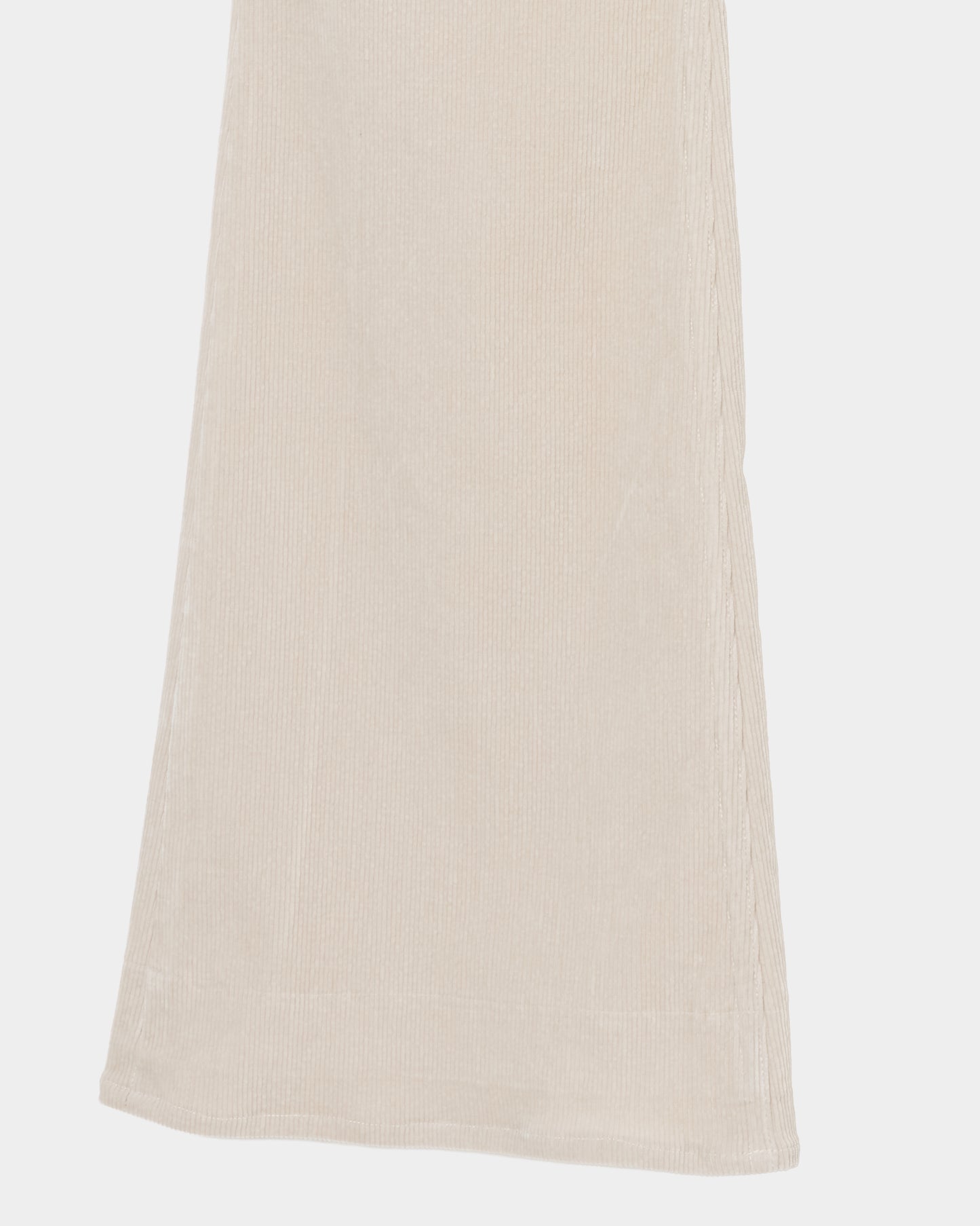 Corduroy flares cream【Delivery in August 2026】