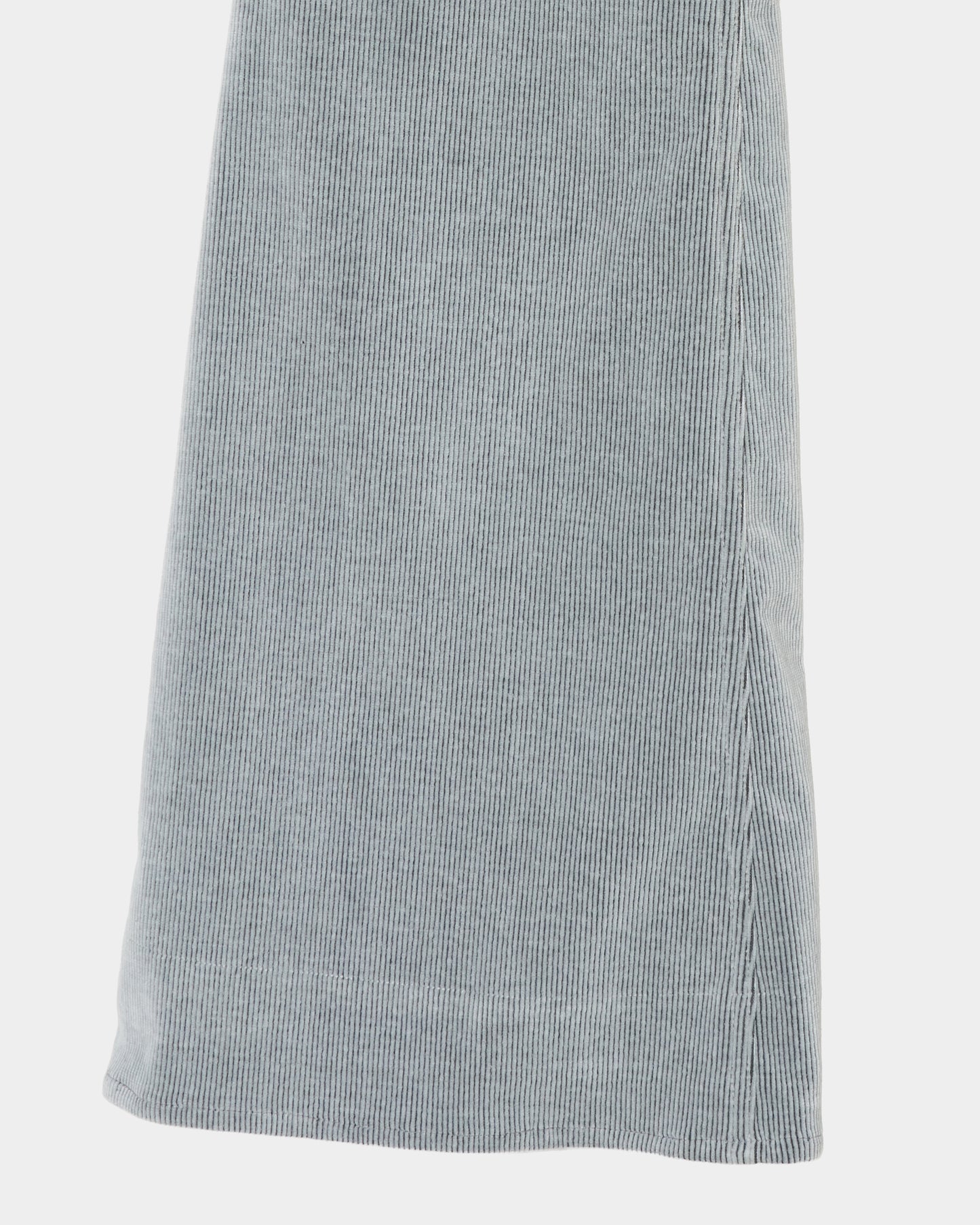 Corduroy flares gray【Delivery in August 2026】