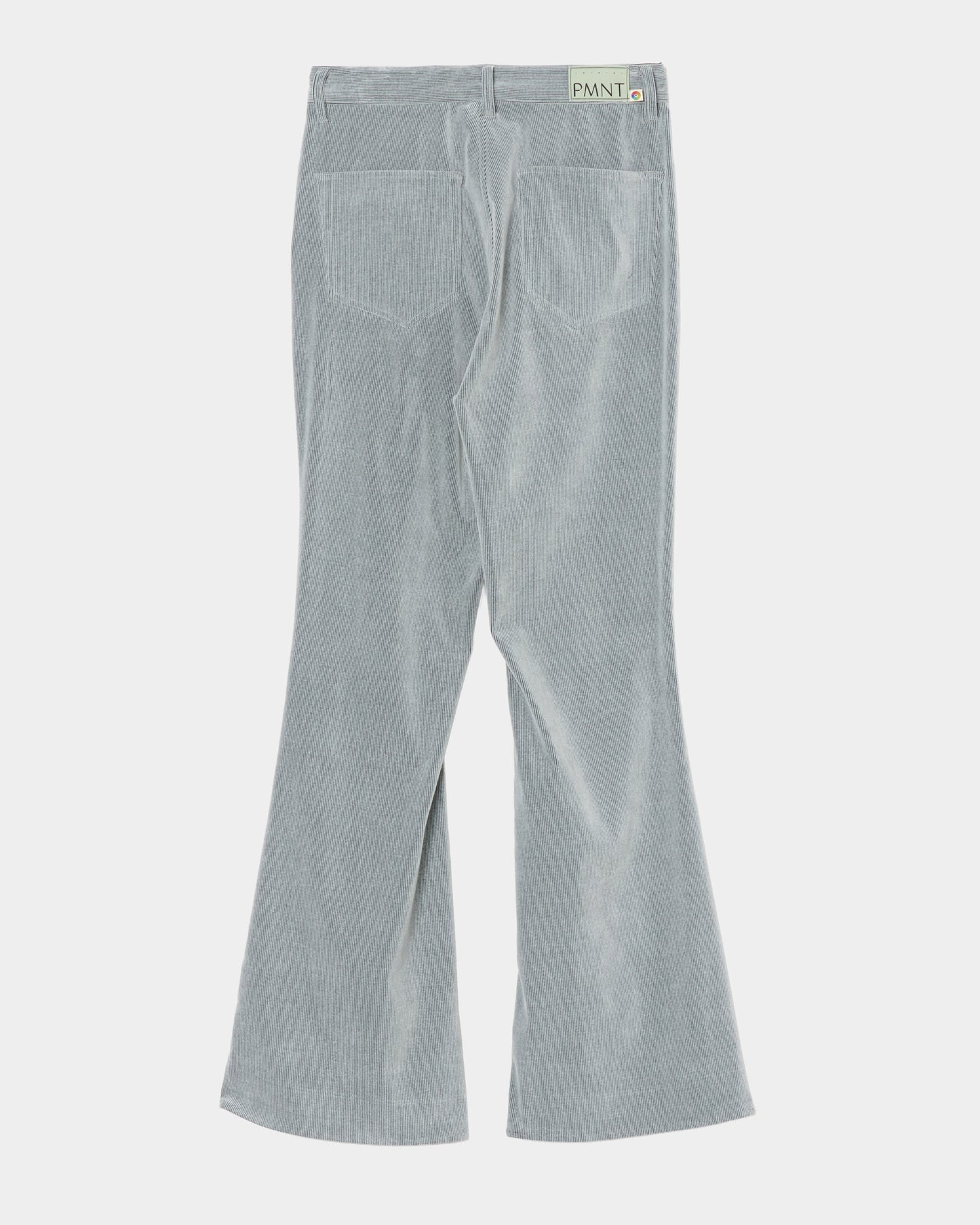 Corduroy flares gray【Delivery in August 2026】