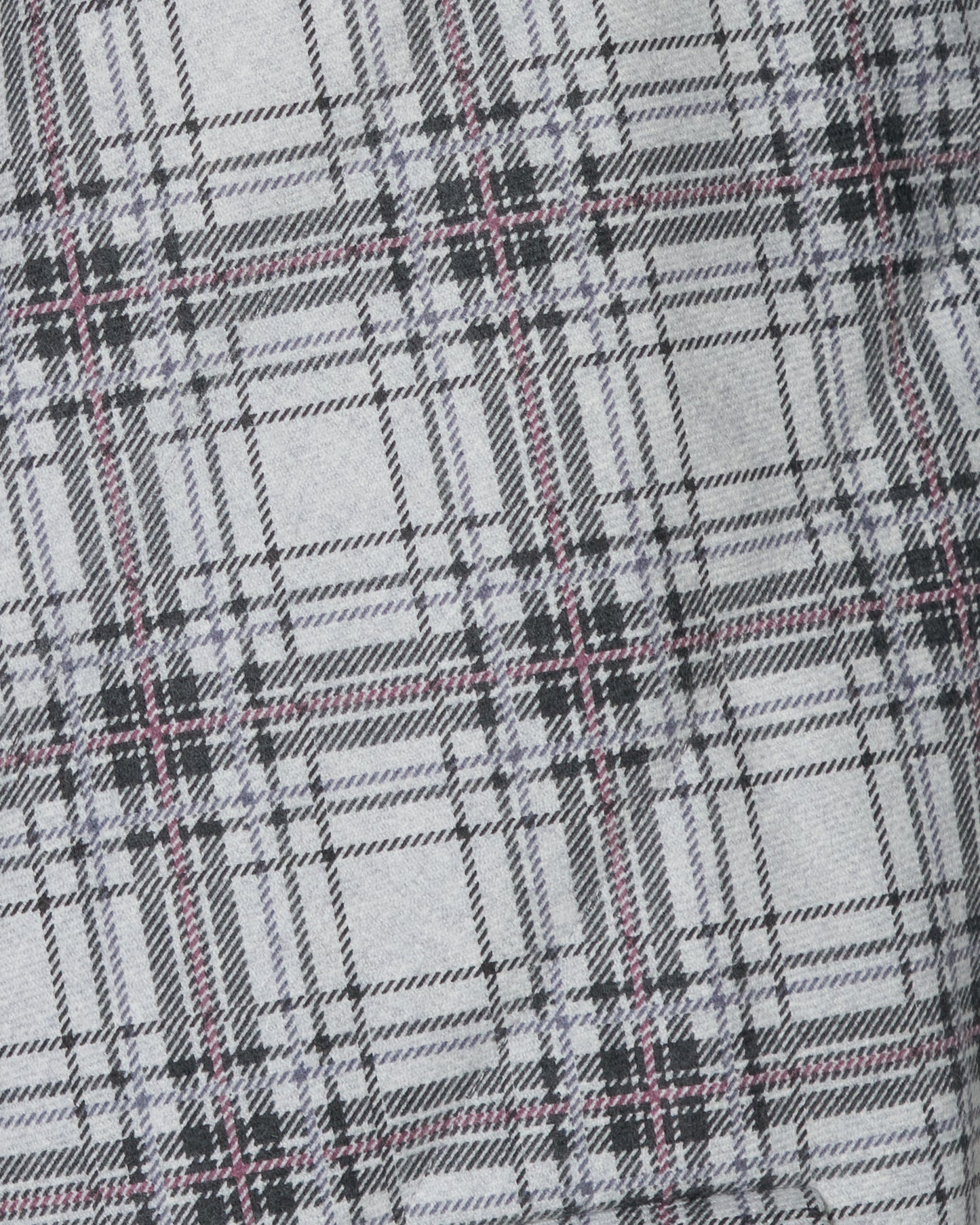 Shearling check cope coat 【Delivery in August 2026】