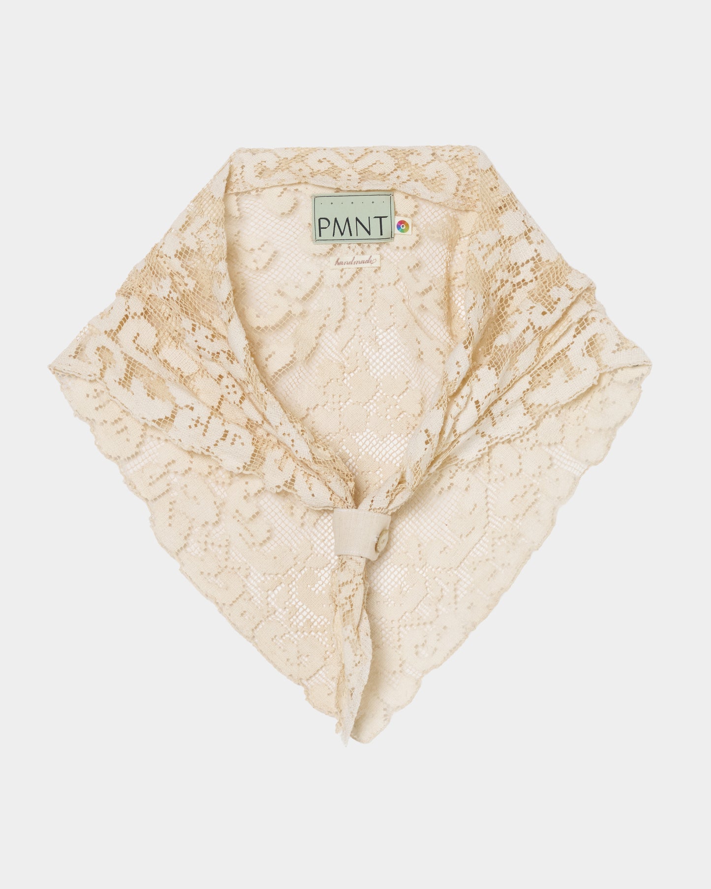 Lace scarf cream【Delivery in August 2026】