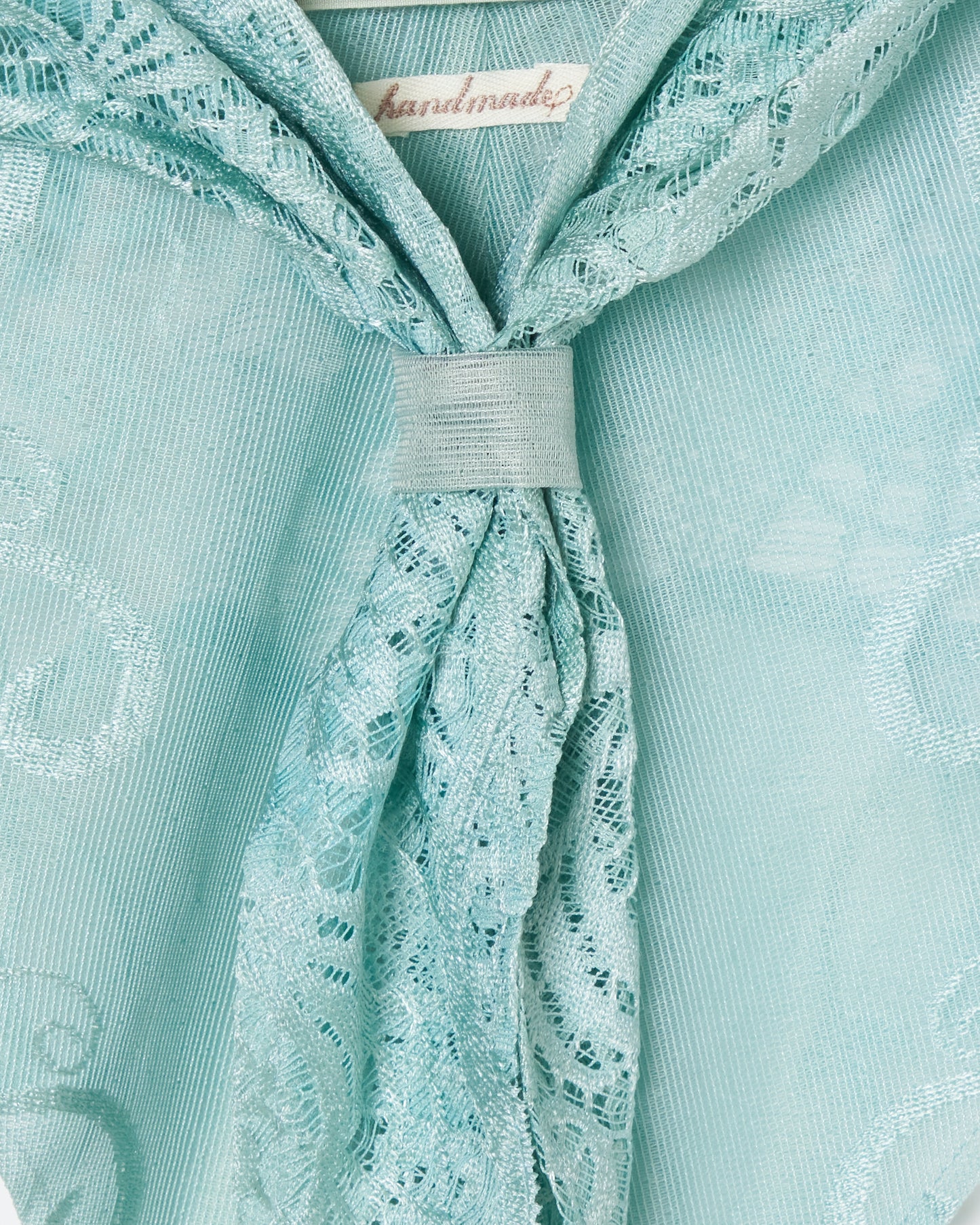 Lace scarf sax【Delivery in August 2026】