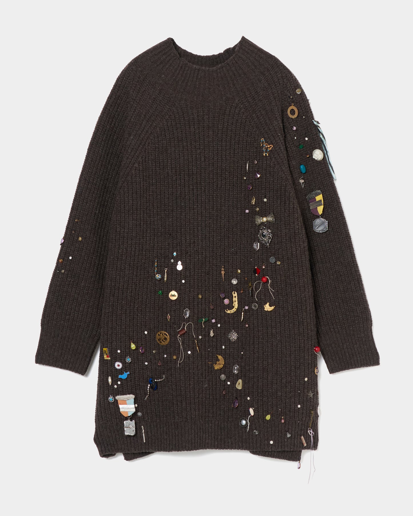 Longline knit with sentimental value【Delivery in August 2026】