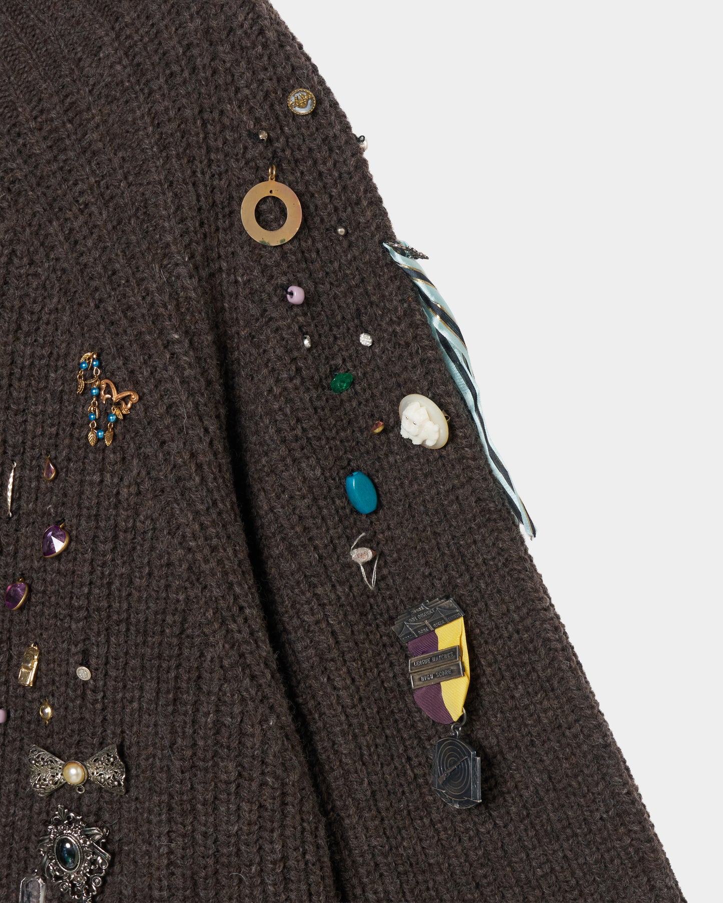 Longline knit with sentimental value【Delivery in August 2026】