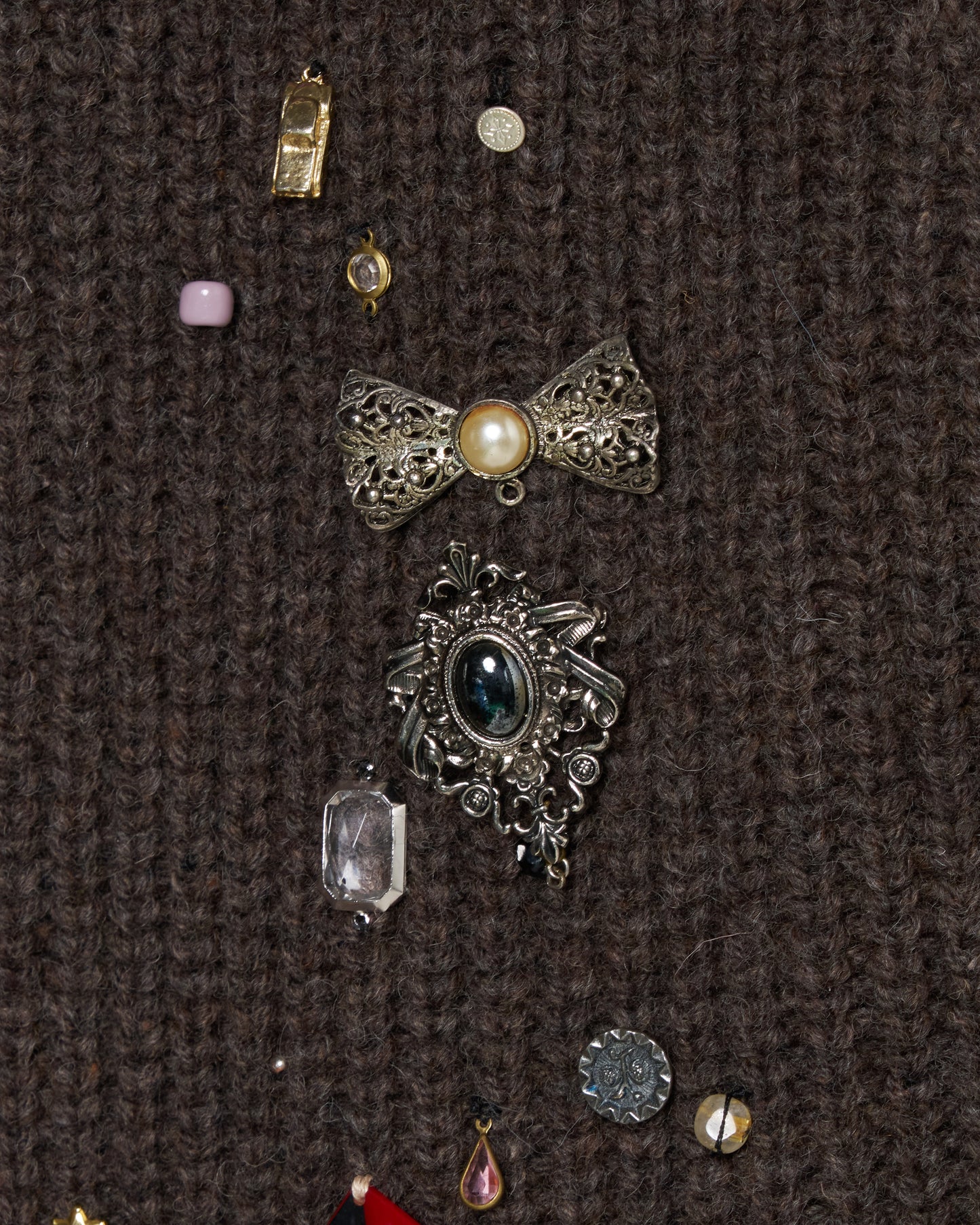 Longline knit with sentimental value【Delivery in August 2026】