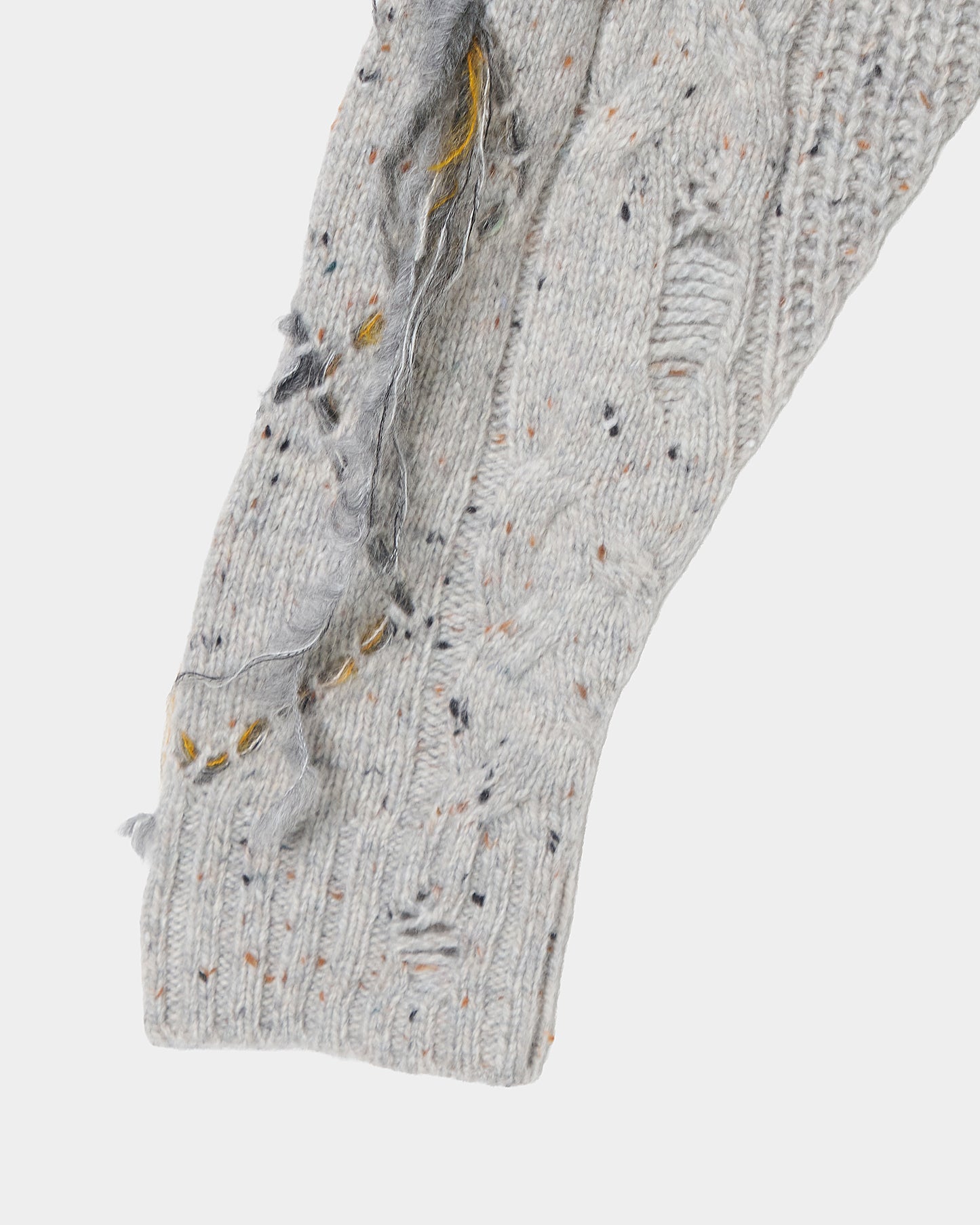 Frayed knit foodie【Delivery in August 2026】