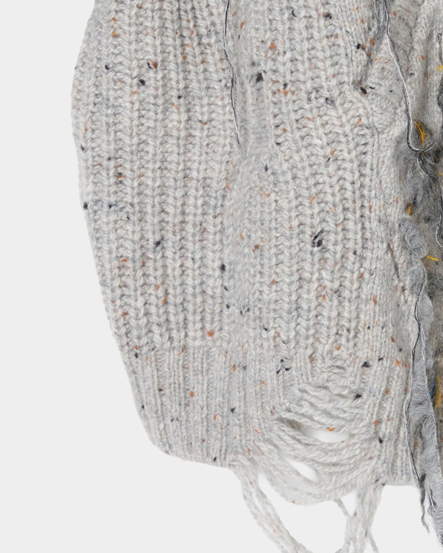 Frayed knit foodie【Delivery in August 2026】