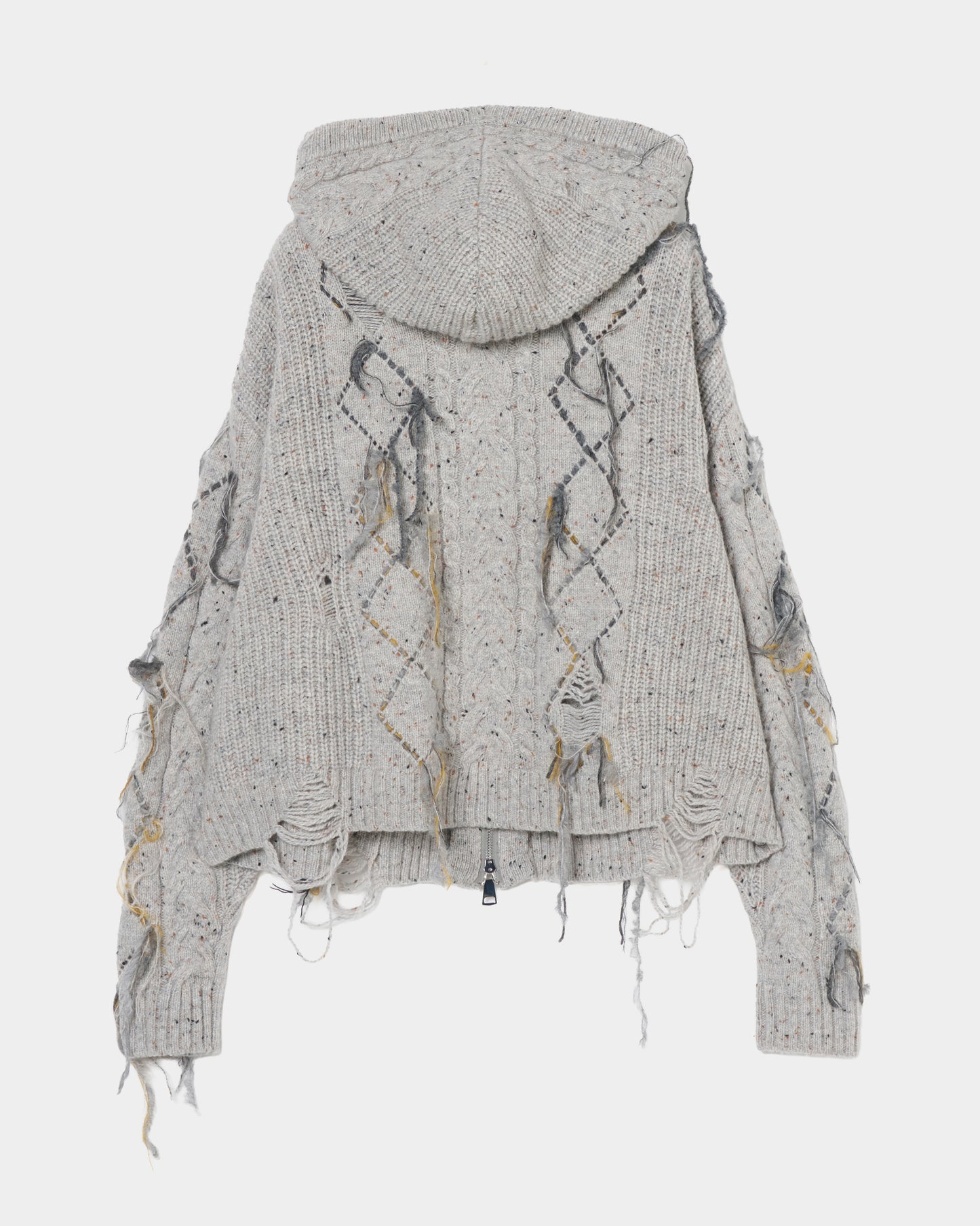 Frayed knit foodie【Delivery in August 2026】