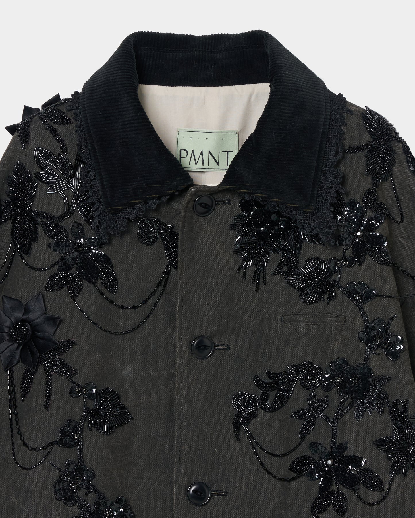 Detroit jacket "Black Math"【Delivery in August 2026】【One of a Kind】