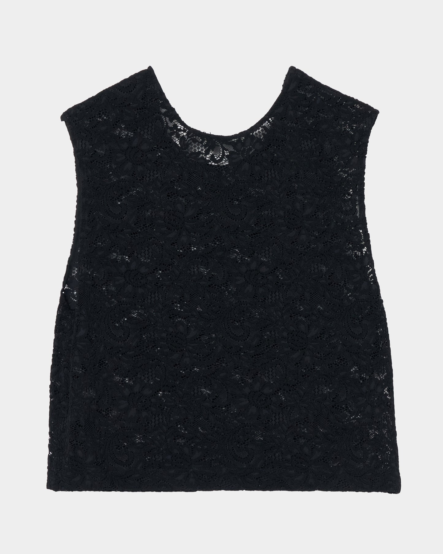 Sleeveless lace top Eclipse【Delivery in August 2026】