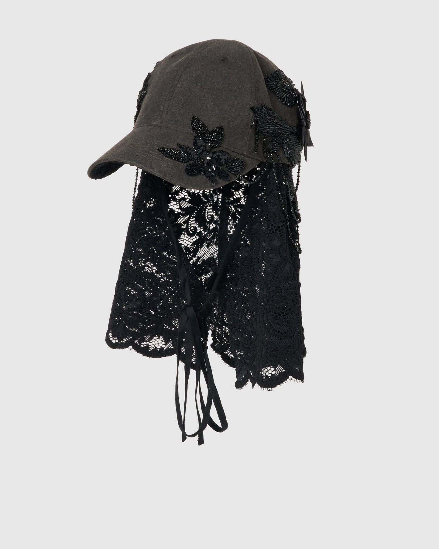 Lace flap cap Denim Operator【Delivery in August 2026】