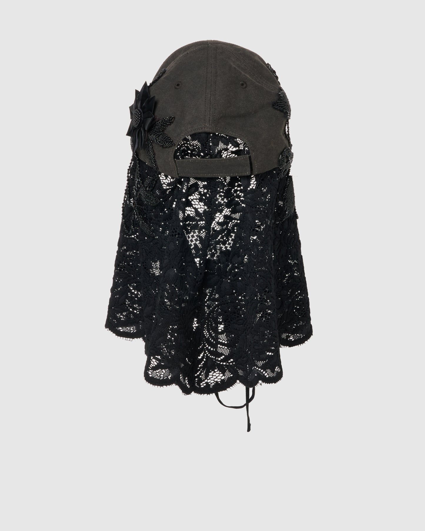 Lace flap cap Denim Operator【Delivery in August 2026】