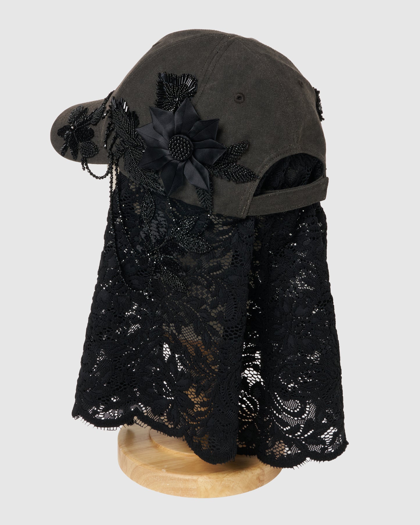 Lace flap cap Denim Operator【Delivery in August 2026】