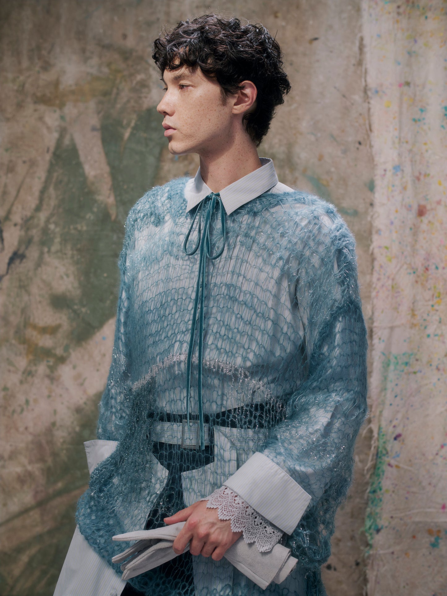 Hand-Knit Blue【Delivery in February 2027】