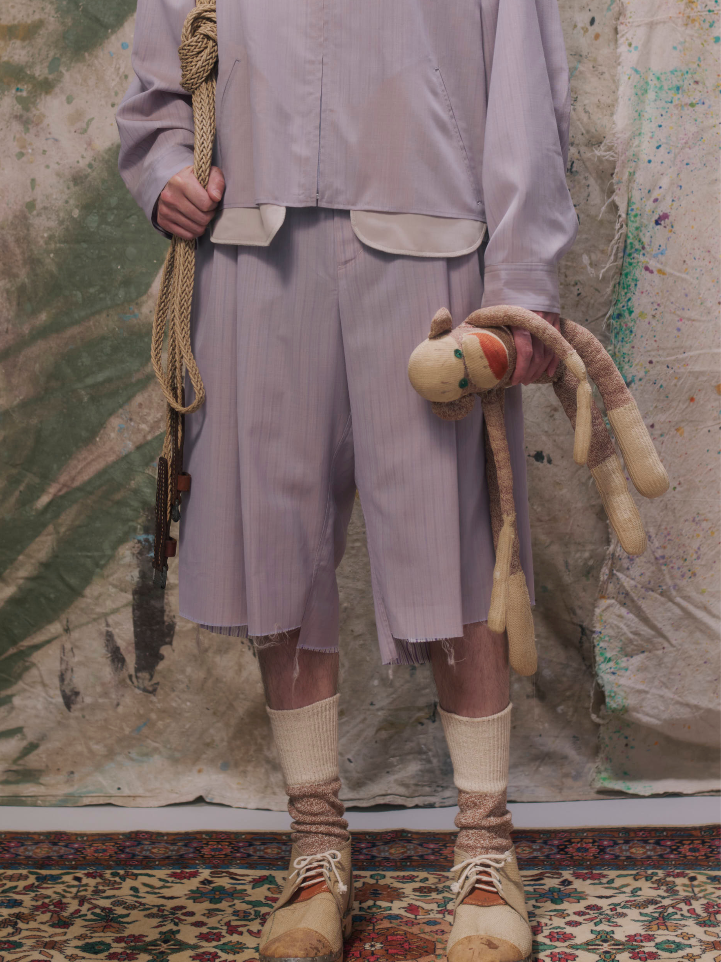 Layered Half Pants【Delivery in February 2027】
