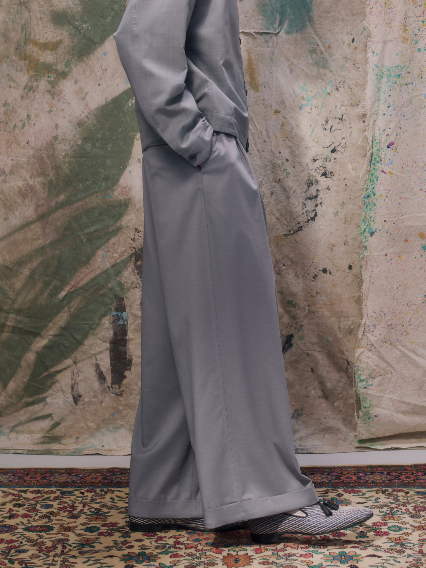 Baggy Pants Gray【Delivery in February 2027】