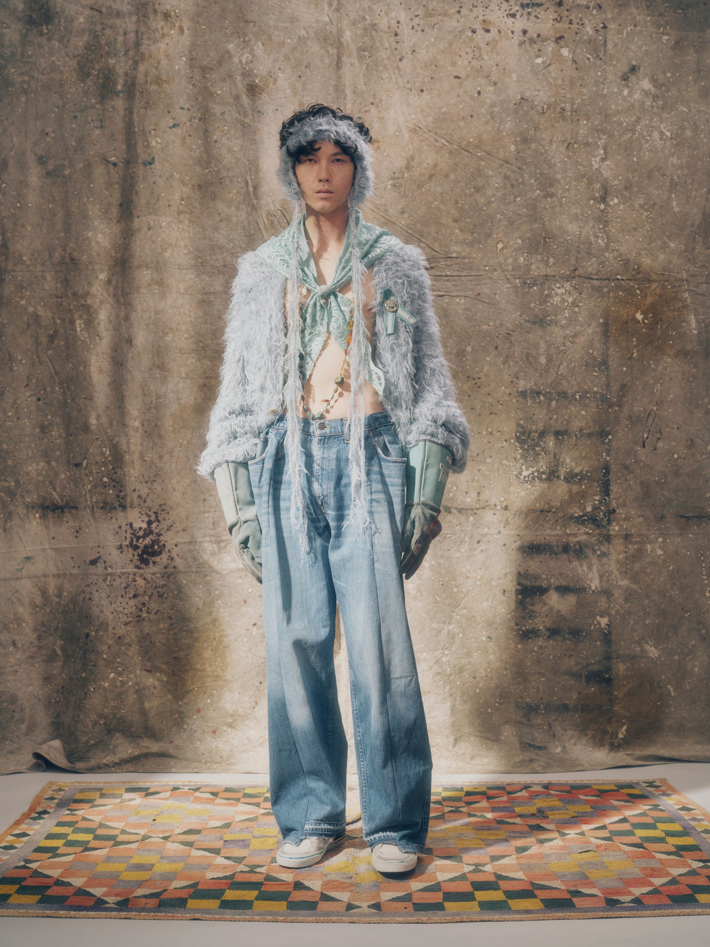 Shaggy Mohair Cardigan【Delivery in August 2026】