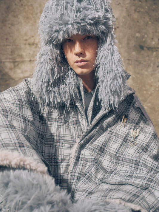 Mohair aviator hat【Delivery in August 2026】