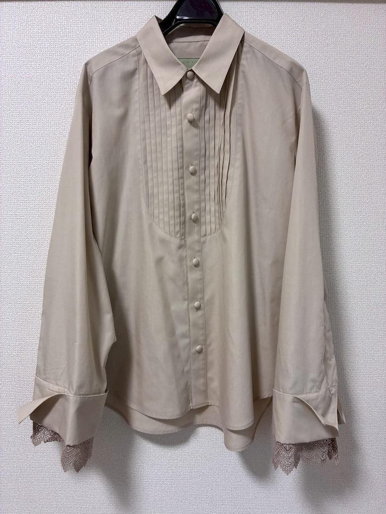 Dress Shirt Beige【Delivery in March 2027】