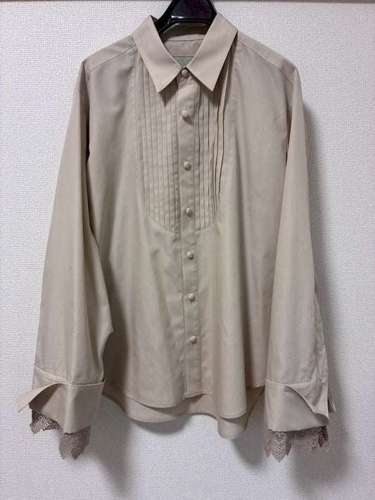 Dress Shirt Beige【Delivery in March 2027】