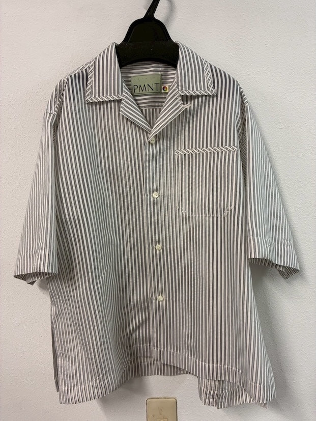 Sheer Stripe shirt White【Delivery in March 2027】