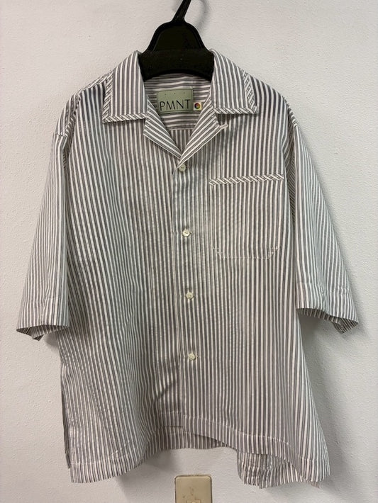 Sheer Stripe shirt White【Delivery in March 2027】