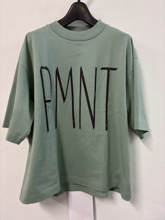Mock-Neck T shirt Mint【Delivery in March 2027】