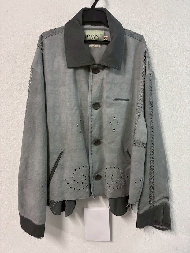 Lace Detroit Blouson Charcoal【Delivery in February 2027】