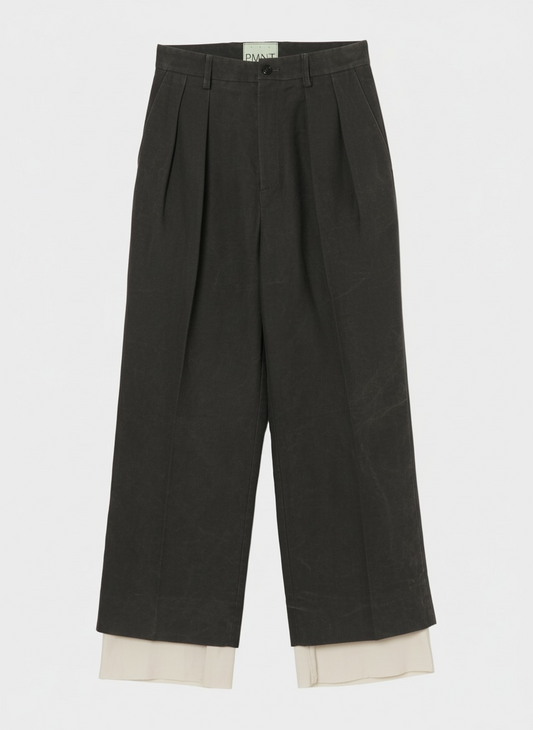 Detroit  Double-pleated trousers【Delivery in August 2026】